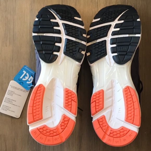 Asics Men's Running Shoes(black/gray/orange) - Picture 5 of 7